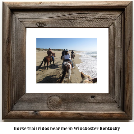 horse trail rides near me in Winchester, Kentucky